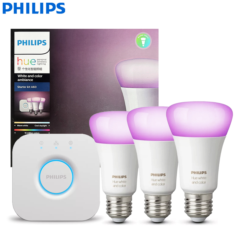 Philips Light Hue Color - 필립스 Hue 스마트 조명 스타터 키트
