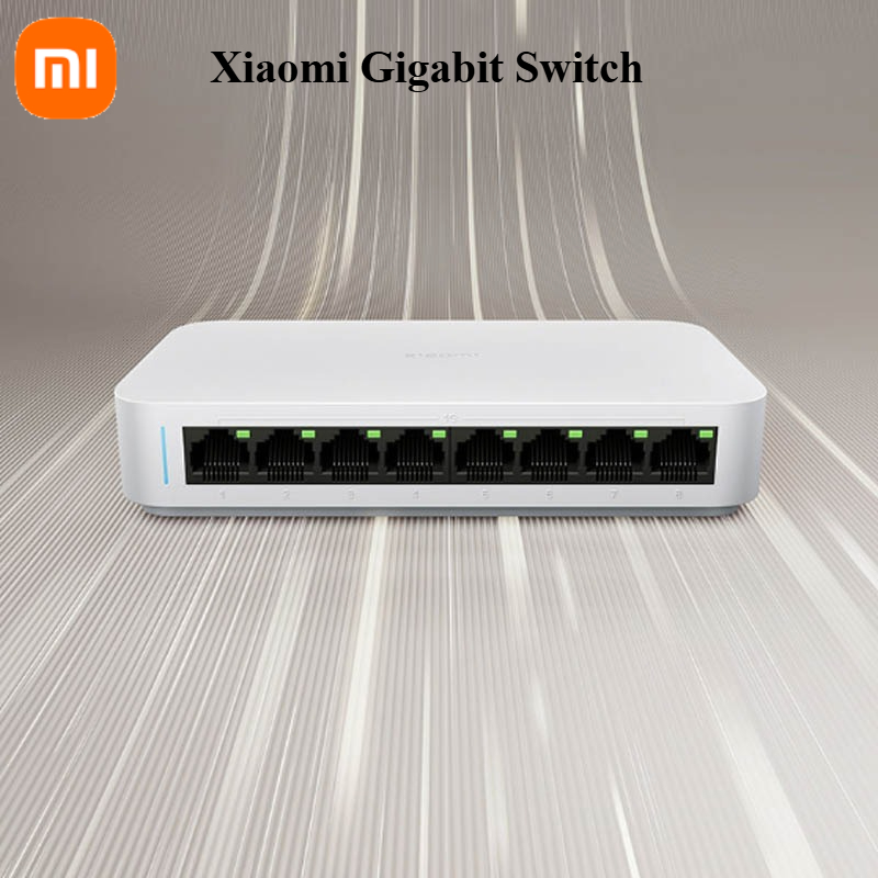 Xiaomi Hub Mijia Hub - 샤오미 미 8포트 RJ45 기가비트 이더넷