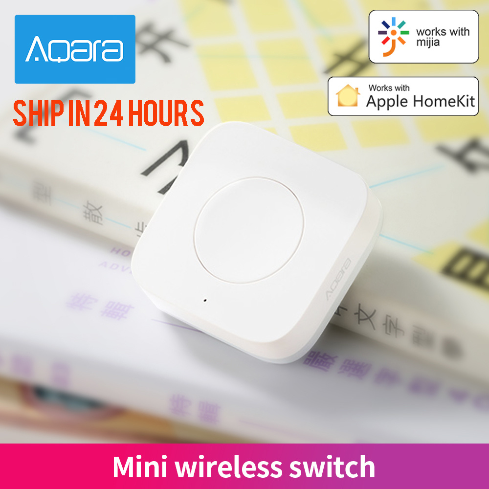 Aqara 스마트 홈 센서 무선 미니 스위치 지그비 단 - Xiaomi Hub Mijia Hub 리뷰 및 가격