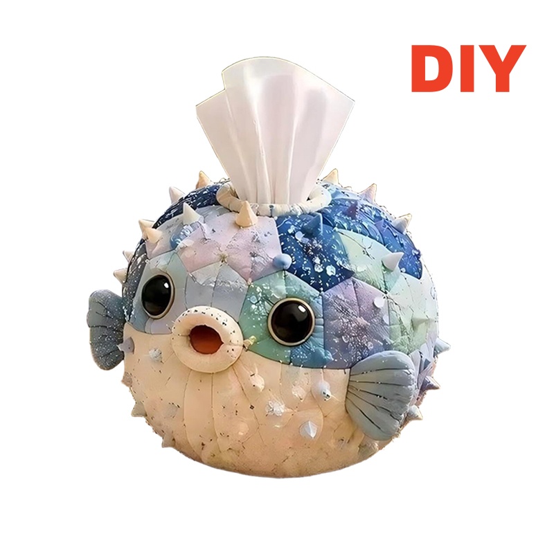 DIY 동물 모양 패치워크 티슈 박스 키트 수제 누빔  - Agar Tissue Culture 리뷰 및 가격