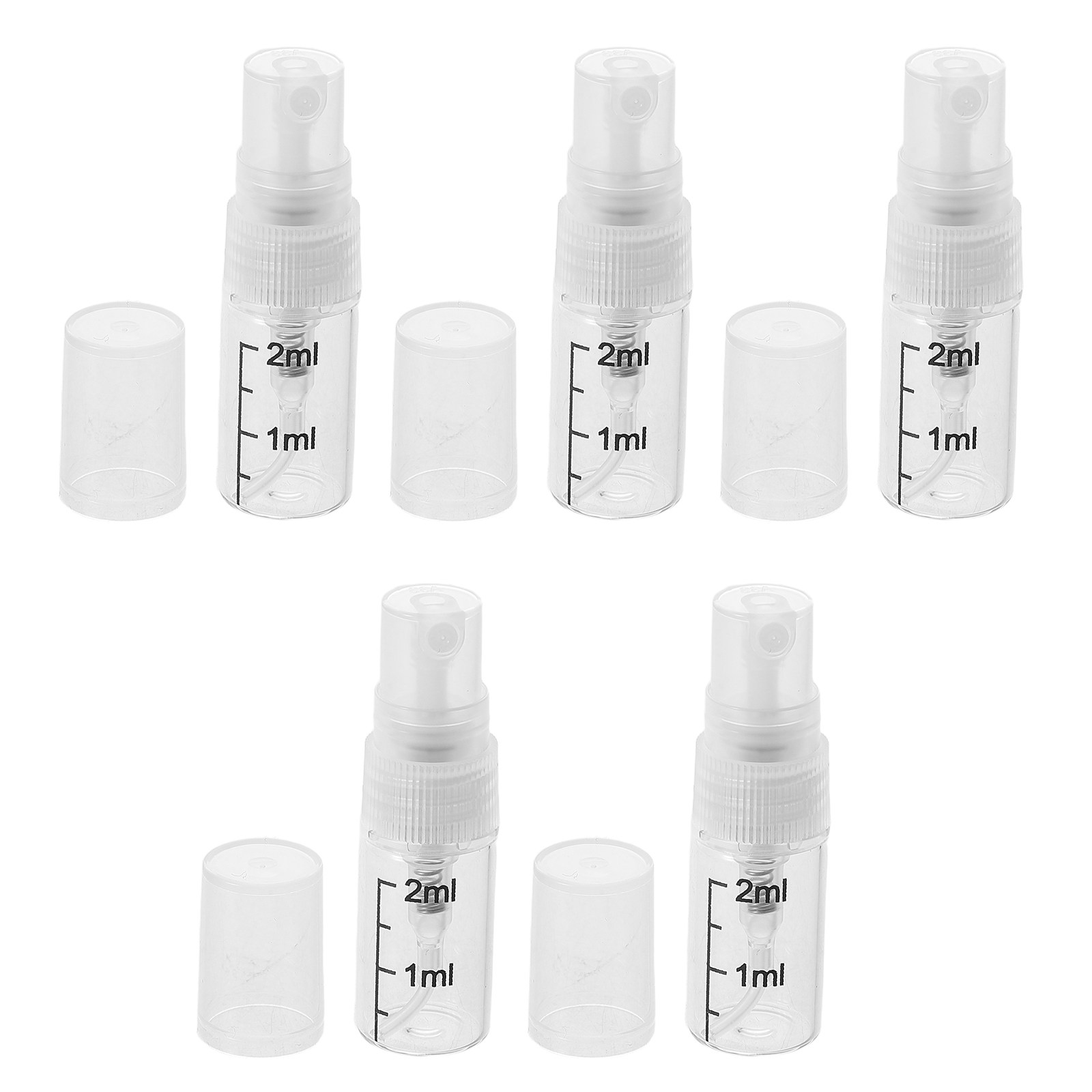 5Pcs 투명 유리 휴대용 스프레이 병 미니 리필 가능 - Misting Bottle Fine 리뷰 및 가격