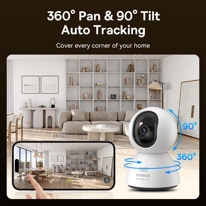 Baseus 4MP IP 카메라 스마트 5G WIFI  - Eufy Camera E220 리뷰 및 가격
