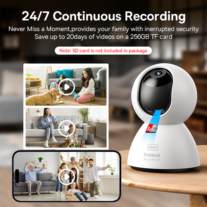 Baseus 4MP IP 카메라 스마트 5G WIFI  - Eufy Camera E220 리뷰 및 가격
