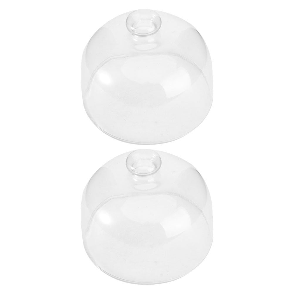 2Pcs 투명 유리 케이크 돔 커버 식품 방진 방습 투 - Plastic Dome Clear 리뷰 및 가격