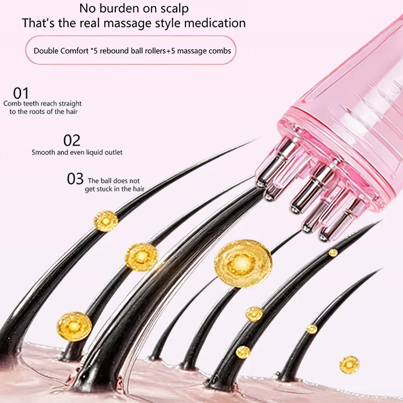 6ML 두피 어플리케이터 리퀴드 빗 에센셜 오일 휴대용 - Root Stimulator Liquid 리뷰 및 가격